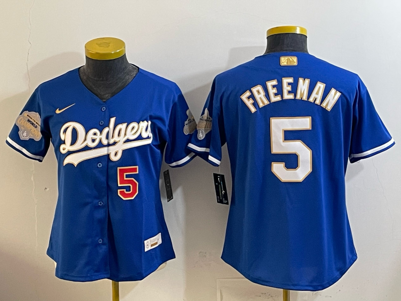 Youth Los Angeles Dodgers #5 Freeman blue Game 2026 Nike MLB Jersey 0414005